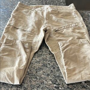 The North Face Tan Cargo Pants Relaxed Fit